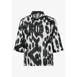 Street One a3486 ls office printed shirtcollar