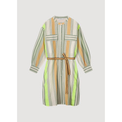 Summum 2s3050-11966 120 tunic blouse stripe fluo multicolour