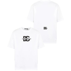 Dolce and Gabbana Heren dg logo print t-shirt