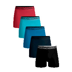 Muchachomalo Heren 5-pack boxershorts print/effen