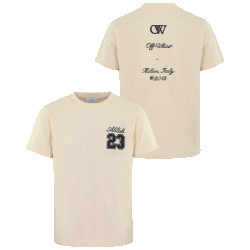 Off White Heren abloh 23 logo t-shirt