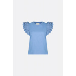 Fabienne Chapot Clt-290-tsh-ss24 anna t-shirt blue dream