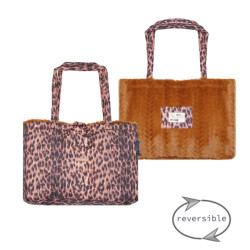 NoNo Meisjes tas reversbiel twistote toffee