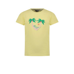 Moodstreet Meisjes t-shirt print sweet lemon