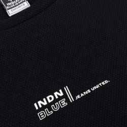 Indian Blue Jongens shirt fancy pique -