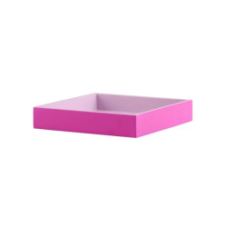 Gift Company Spa, tray s, square, 2 tone shiny purple, matt lilac