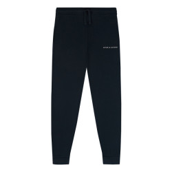 Lyle and Scott Sweat broek script donker navy