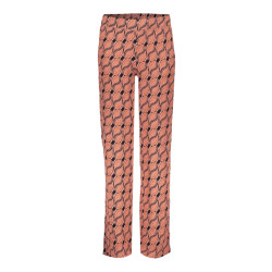 Geisha Meisjes broek aop licht terra/