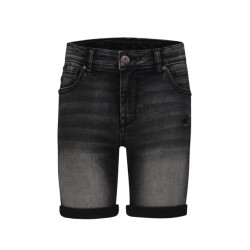 Ballin Amsterdam Jeans short jaxx skinny fit denim donker