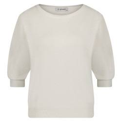 In Shape Olivia pullover ronde hals off white