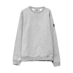 Ecoalf Sweater met ronde hals grijs