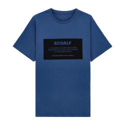 Ecoalf T-shirt met print van organische en gerecycled katoen
