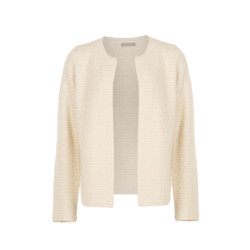 Uno Due Cardigan chanel knit off white