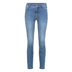 Gardeur Vicky 5-pocket slim fit jeans stone used