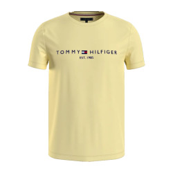 Tommy Hilfiger Slim fit t-shirt met logo licht