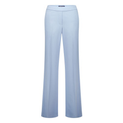 Gardeur Franca800 broek met wijde pijpen blauw