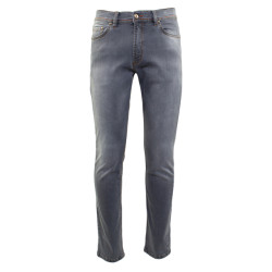 Duetz1857 5-pocket stretch jeans denim lichtgrijs