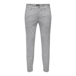 Only & Sons Onsmark tap check 020916 pant cs