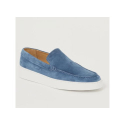 Giorgio 13781 suede loafer blauw met witte zool