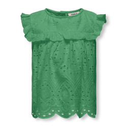 Only Kogcleo life sl emb button top wvn -