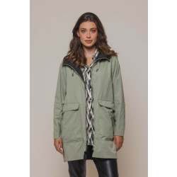 Rino & Pelle Reversible coat olijf