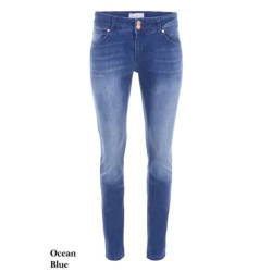 DNM dames > jeans 4105.35.0098 blue denim