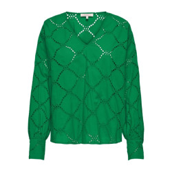 Only Onldora gellar ls v-neck emb top wv -
