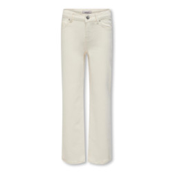 Only Kogjuicy wide leg dnm cro ecru