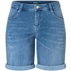 MAC Jeans shorty, soft light denim blue denim