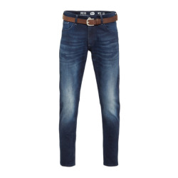 Petrol Industries Denim tapered regular blue denim