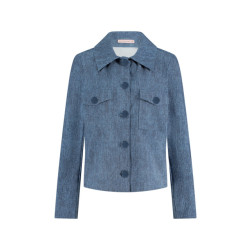 Studio Anneloes Claire jeans jacket blue denim