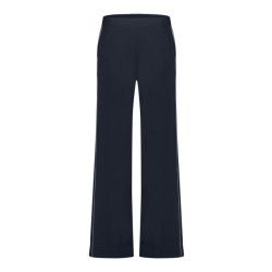 Studio Anneloes Cilou piping trousers navy