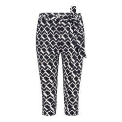 Studio Anneloes Hanna graphic capri trousers dessin