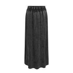 Only Onlbaha hw long smock dnm skirt akm antraciet
