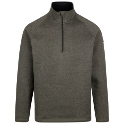Trespass Heren corsham marl half zip fleece top