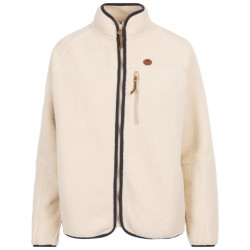 Trespass Dames quake leren biezen fleece jas