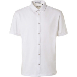 No Excess Shirt short sleeve jersey stretch white