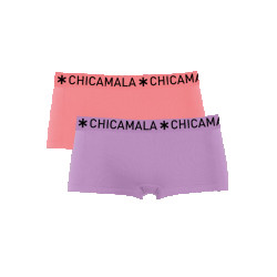 Muchachomalo Dames 2-pack boxershorts effen