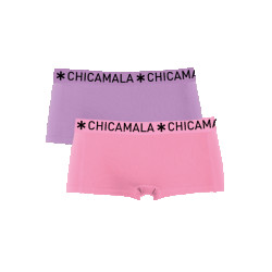 Muchachomalo Meisjes 2-pack boxershorts effen