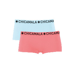 Muchachomalo Meisjes 2-pack boxershorts effen