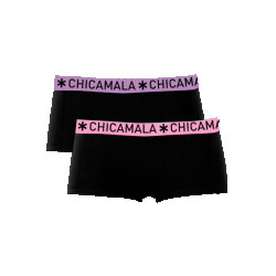 Muchachomalo Meisjes 2-pack boxershorts effen