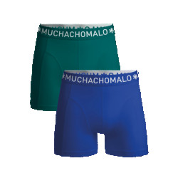 Muchachomalo Jongens 2-pack boxershorts effen