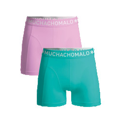 Muchachomalo Jongens 2-pack boxershorts effen