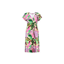 Geisha 47137-60 june dress short sleeves aop