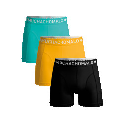 Muchachomalo Jongens 3-pack boxershorts effen