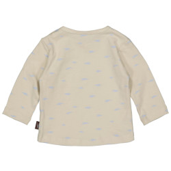 Levv Newborn baby jongens shirt camiel aop mist cloud