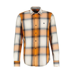 Lerros Heren overhemd 24810481 948 pumpkin orange