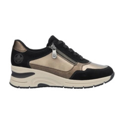 Rieker N9301-91 marokko 21 black combi
