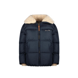 Like Flo Meisjes winterjas fancy met capuchon amaya navy