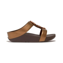 FitFlop Halo bead circle metallic hbar